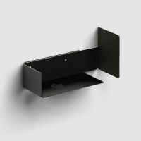 Clou New Flush konsola 44x18x21,2 cm podumywalkowa wisząca lewa czarna CL/07.36.432.21