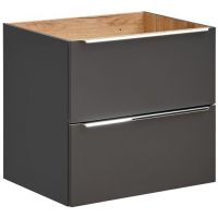 Comad Capri Cosmos szafka 80x46x57 cm podumywalkowa wisząca czarna CAPRI COSMOS 821 FSC