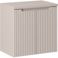 Zestaw Comad Nova Cashmere szafka 60x39x57 cm podumywalkowa wisząca z blatem kaszmir SET-NOC B CASHMERE 60CM D