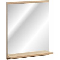 Comad Nova Oak lustro 50x57 cm kwadratowe drewno NOVA OAK A 84-50