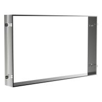 Kronenbach Alluvion/Cube 2.0 rama montażowa do szafki 130 cm lustrzanej podświetlanej aluminium NU1000033NU