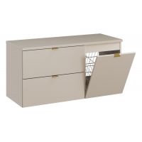 Zestaw Comad Dalia Cashmere szafka 60 cm podumywalkowa i 40 cm cargo z blatem 100 cm dąb/kaszmir SET-DC B 100CM LB