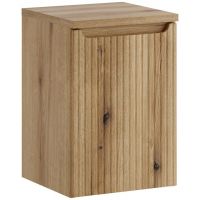 Zestaw Comad Nova Coast Evoke szafka 40 cm boczna wisząca z koszem na pranie i blatem dąb SET-NOCE B OAK 40CM LB