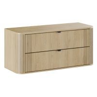 Zestaw Comad Ovalia Cremona szafka z blatem 120 cm wisząca dąb SET-OVC B CREMONA 120CM