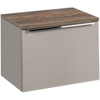 Comad Santa Fe Taupe szafka 60 cm podumywalkowa wisząca z blatem szara SET-SFT B 60CM