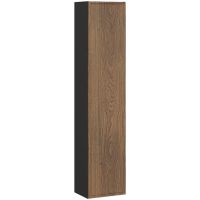 Comad Talia Casella szafka 30x25,5x140 cm boczna wisząca czarna-dąb TALIA CASELLA 80-30-1D