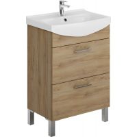 Cersanit Olivia Orzech szafka 60 cm podumywalkowa orzech S543-028-DSM