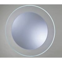 Dubiel Vitrum Lumineo Beta lustro okrągłe 80 cm z oświetleniem
