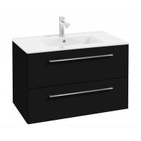 Defra Trento szafka 79 cm podumywalkowa czarna 124-D-08007