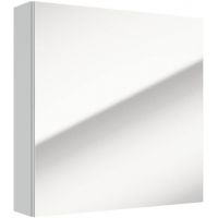 Defra Salsa szafka E60 60x15x60 cm z lustrem biały połysk 242-E-06002