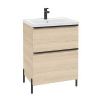 Defra Nino szafka 60x45x70 cm podumywalkowa stojąca dąb vicenza jasny 304-D-06001