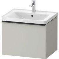 Duravit D-Neo szafka 58,4x45,2x44 cm podumywalkowa wisząca szara DE4249004220000