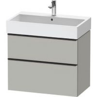 Duravit D-Neo szafka 78,4x44,2x62,5 cm podumywalkowa wisząca szary mat beton DE4373004070000