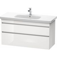 Duravit DuraStyle szafka 113 cm podumywalkowa biały połysk DS649502222