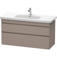 Duravit DuraStyle szafka 113 cm podumywalkowa wisząca bazalt mat DS649504343