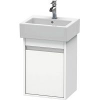 Duravit Ketho szafka 40x32 cm podumywalkowa wisząca prawa biały mat KT6630R1818