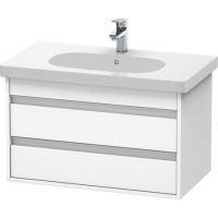 Duravit Ketho szafka 80x45,5x48 cm podumywalkowa wisząca szara KT664700707