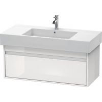 Duravit Ketho szafka 100x45,5x41 cm podumywalkowa wisząca biały połysk KT669102222