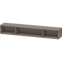 Duravit L-Cube półka 80 cm pozioma szara flanela wysoki połysk LC120008989