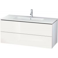 Duravit L-Cube szafka 122 cm podumywalkowa wisząca biały połysk dekor LC624307575