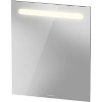 Duravit No.1 lustro 60x70 cm z oświetleniem biały mat N17951000000000