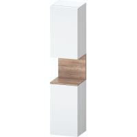 Duravit Qatego szafka boczna 176 cm wysoka wisząca lewa biały mat QA1346L55180000