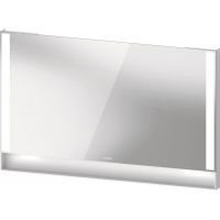 Duravit Qatego lustro 120x75 cm z oświetleniem LED biały mat QA7084018180000