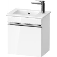 Duravit Sivida szafka 40x28,7x44,3 cm podumywalkowa wisząca biała-chrom SV4642L10220000