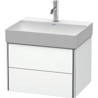 Duravit XSquare szafka 58,4 cm podumywalkowa wisząca biały mat XS416101818