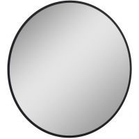 Elita Sharon Round lustro 60 cm okrągłe z oświetleniem LED rama czarna 168121