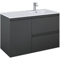 Elita Split szafka 100x45,8x63,5 cm podumywalkowa wisząca anthracite matt RE011005056010