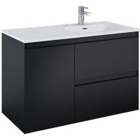 Elita Split szafka 100x45,8x63,5 cm podumywalkowa wisząca black matt RE011005057160
