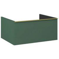Elita Look szafka 60 cm wisząca podblatowa zielony mat 168563