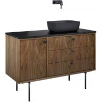 Elita Legacy szafka 120x45,6x54 cm podumywalkowa wisząca orzech amerykański fornir RE01120109D480