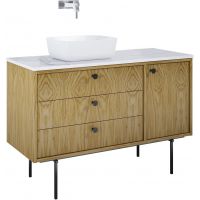 Elita Legacy szafka 120x45,6x54 cm podumywalkowa wisząca lewa dąb naturalny RE011200096690