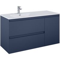 Elita Split szafka 120x45,8x63,5 cm podumywalkowa wisząca lewa navy blue matt RE011206257030