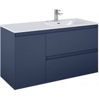 Elita Split szafka 120x45,8x63,5 cm podumywalkowa wisząca prawa navy blue matt RE011205257030