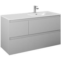 Elita Split szafka 120x45,8x63,5 cm podumywalkowa wisząca prawa fume matt RE012005157020