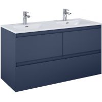 Elita Split szafka 120x45,8x63,5 cm podumywalkowa wisząca navy blue matt RE012007157030