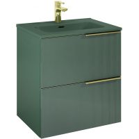 Elita Soho szafka 60x45,3x63,5 cm podumywalkowa wisząca forest green matt RE010604047010