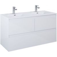 Elita Split szafka 120x45,8x63,5 cm podumywalkowa wisząca biały połysk RE012007158060