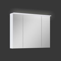 Elita Barcelona szafka 80 cm wisząca z lustrem i oświetleniem LED biała 904608