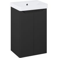 Elita Helo umywalka z szafką 40,8 cm czarny mat RE020400207160