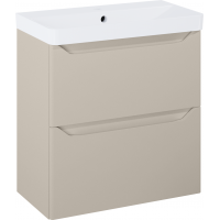 Elita Helo umywalka z szafką 60,8 cm fume mat RE020600207020