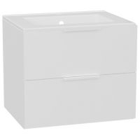 Zestaw Excellent Tuto 2.0 szafka 60 cm podumywalkowa wisząca z umywalką As biały MLEX.2172.K.60.0236.WHWH