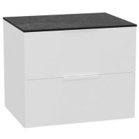 Zestaw Excellent Tuto 2.0 szafka 60 cm podumywalkowa wisząca z blatem biały-grafit MLEX.2172.K.60.02MA.WHWH