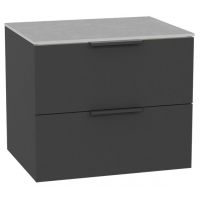 Excellent Tuto 2.0 szafka 60 cm  podumywalkowa wisząca z blatem szary MLEX.2172.K.60.02SJ.GRGR