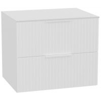 Zestaw Excellent Tuto 2.0 szafka 60 cm podumywalkowa wisząca z blatem biały MLEX.2172.K.60.031W.WHWH