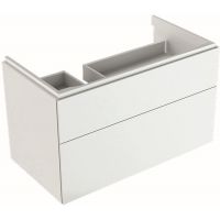 Geberit Xeno2 szafka 88 cm podumywalkowa wisząca biały połysk 500.515.01.1