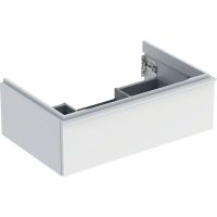Geberit iCon szafka 74 cm podumywalkowa wisząca biały mat 502.311.01.3